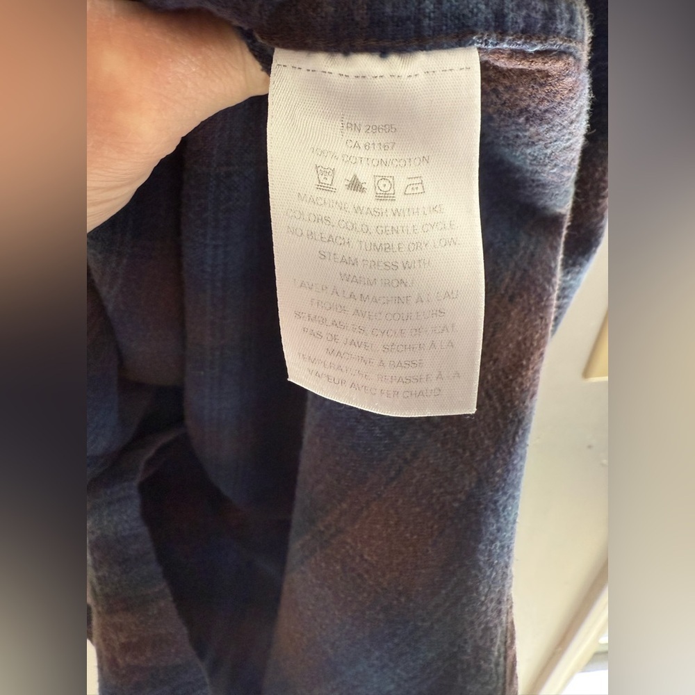 Pendleton Mens Mason Button Down Flannel Sz Xl Co… - image 5